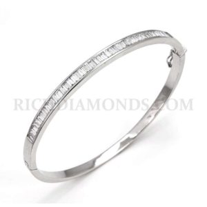 18WG Diamond Bangle 1.75TDW