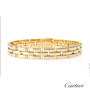 18YG Cartier Maillon Panthere Bracelet