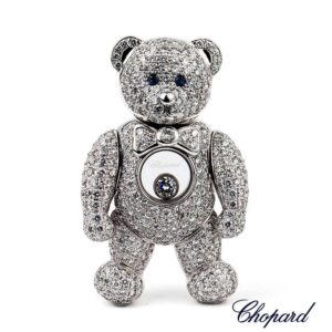 Chopard 18ct White Gold Happy Diamonds Teddy Bear 79/2483-20