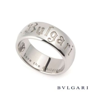 Bvlgari Silver Save the Children Ring