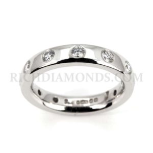 Platinum Garrard Full ET Ring