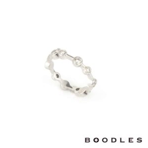 Boodles Raindance Full Diamond Eternity Ring in Platinum