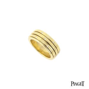 Piaget 18k Yellow Gold Possession Ring B&P G34PO353