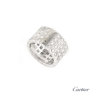 Cartier 18k White Gold Lani_res Diamond Ring N4129200