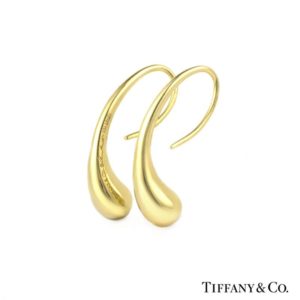 Tiffany & Co. 18k Yellow Gold Elsa Peretti Earrings