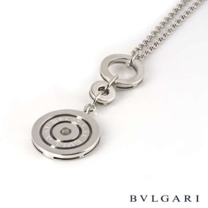 Bvlgari 18k White Gold Astrale Pendant