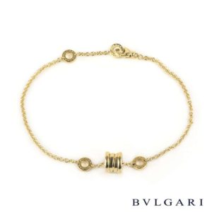 Bvlgari 18k Yellow Gold B.zero1 Bracelet