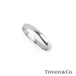 Tiffany & Co. Lucida Wedding Band in Platinum