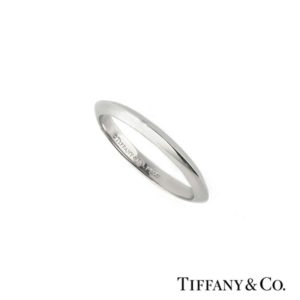 Tiffany & Co Wedding Band in Platinum