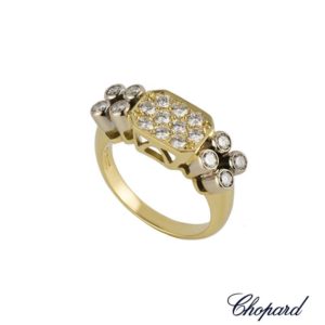 Chopard 18k Yellow Gold Diamond Set Dress Ring