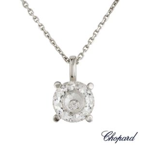 Chopard 18k White Gold So Happy Pendant 796232-1011