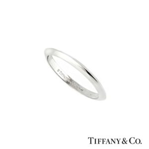 Tiffany & Co. Wedding Band in Platinum Size 52