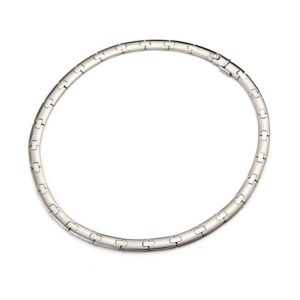 18k White Gold Link Necklace