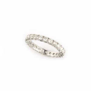 18k White Gold Full Diamond Eternity Ring 1.50ct G/H VS