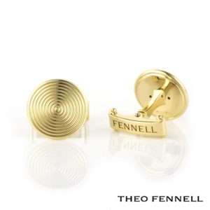 Theo Fennell 18k Yellow Gold TBar Cufflinks