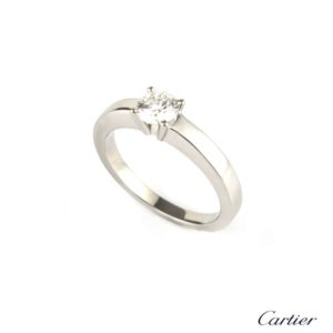 Cartier D_claration Damour Solitaire Ring in Platinum 0.50ct E/VS1 N4200200