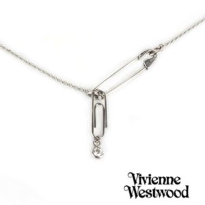 Vivienne Westwood 18k White Gold Diamond Pendant