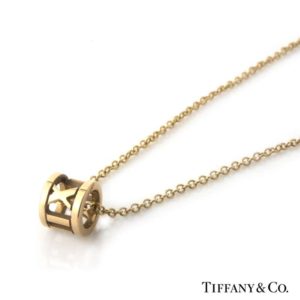 Tiffany & Co. 18k Rose Gold Atlas Pendant