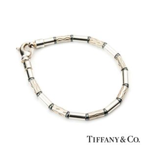 Silver and Haematite Tiffany & Co. Bracelet